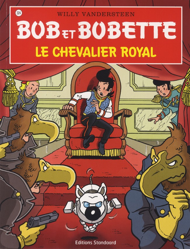 Couverture de l'album Bob et Bobette Tome 324 Le chevalier royal