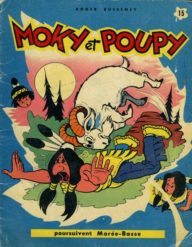 Couverture de l'album Moky et Poupy Tome 15 Moky et Poupy poursuivent Marée-Basse