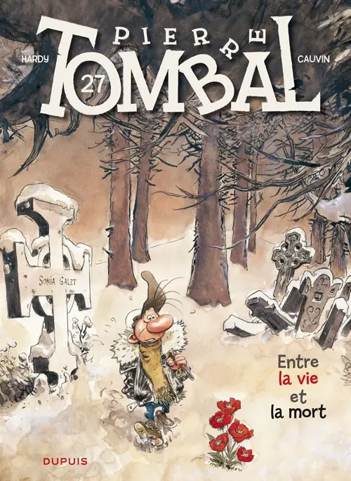 Couverture de l'album Pierre Tombal Tome 27 Entre la vie et la mort