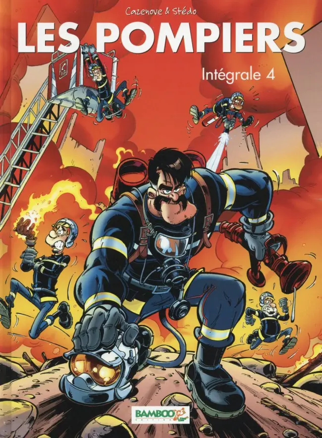 Couverture de l'album Les Pompiers Intégrale 4