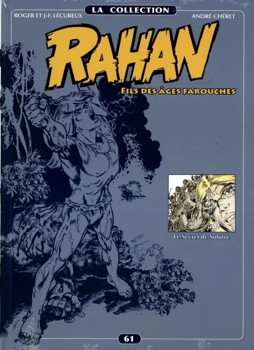 Couverture de l'album Rahan La Collection Volume 61 Le Secret de Solutré