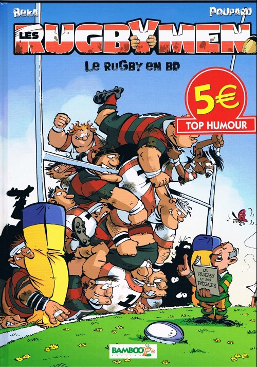 Couverture de l'album Les Rugbymen Le rugby en BD