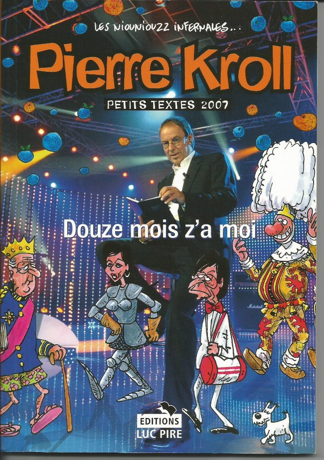 Couverture de l'album Petits textes Petits textes 2007 - Douze mois z'a moi