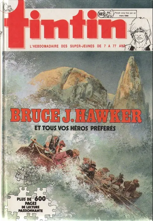 Couverture de l'album Tintin Tome 182