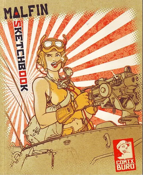 Couverture de l'album Sketchbook - Comix Buro Sketchbook Malfin