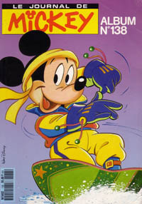 Couverture de l'album Le Journal de Mickey Album N° 138