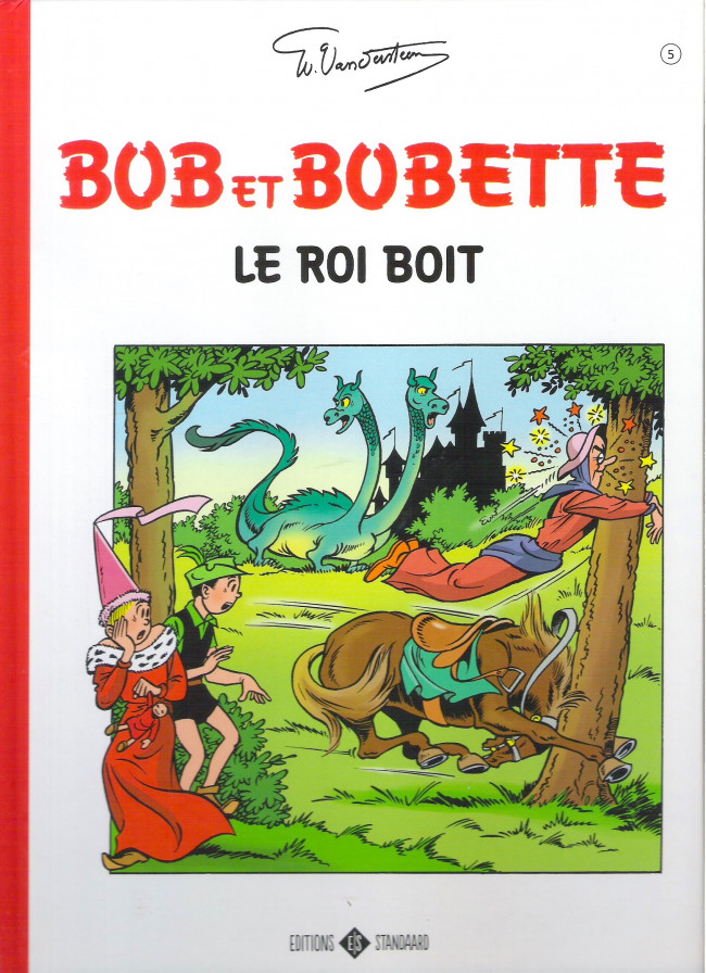 Couverture de l'album Bob et Bobette 5 Le roi boit