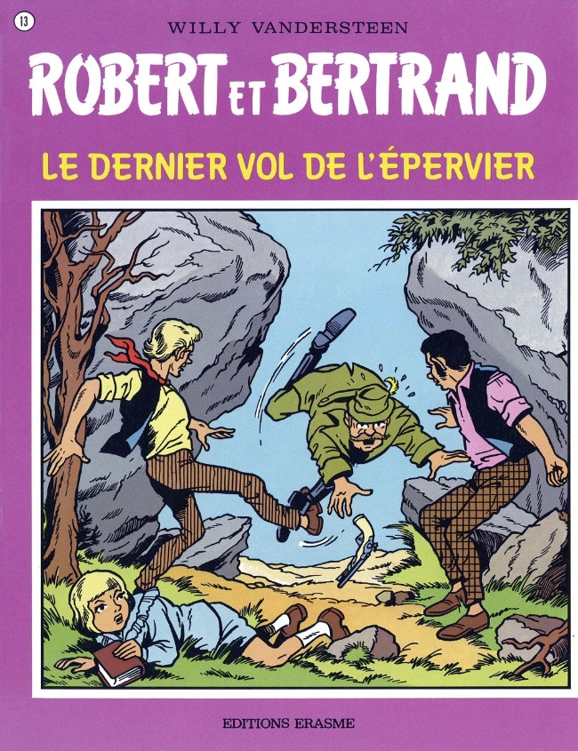 Couverture de l'album Robert et Bertrand Tome 13 Le dernier vol de l'épervier