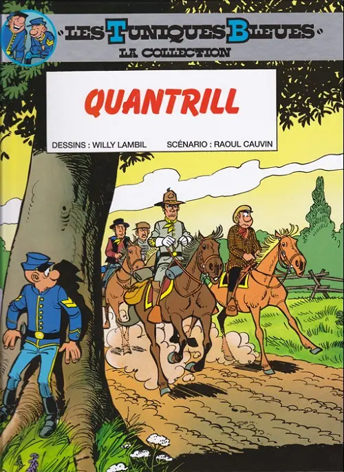 Couverture de l'album Les Tuniques Bleues La Collection (Dupuis) Tome 36 Quantrill