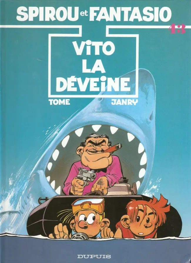 Couverture de l'album Spirou et Fantasio Tome 43 Vito la déveine
