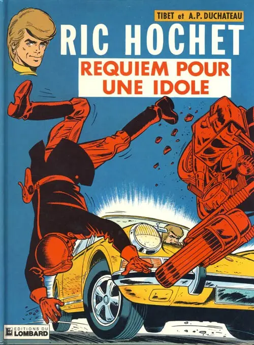 Couverture de l'album Ric Hochet Tome 16 Requiem pour une idole
