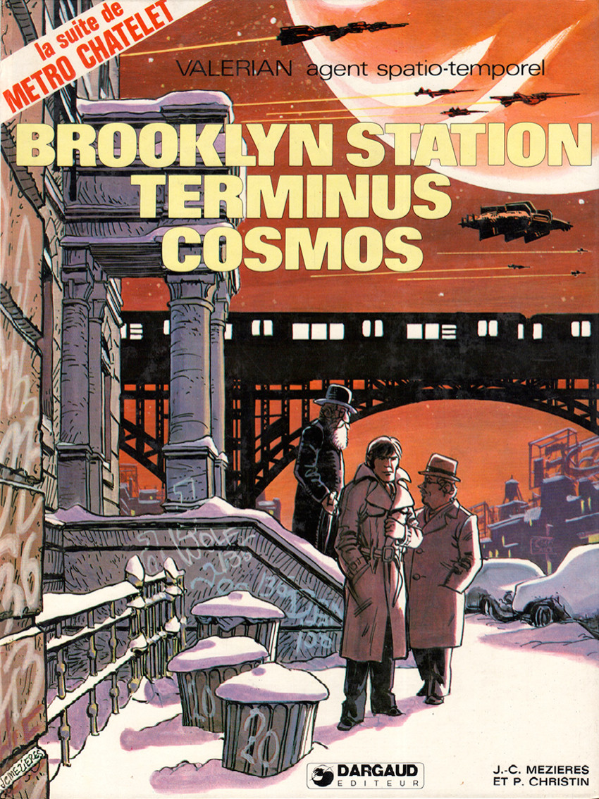 Couverture de l'album Valérian Tome 10 Brooklyn Station terminus Cosmos