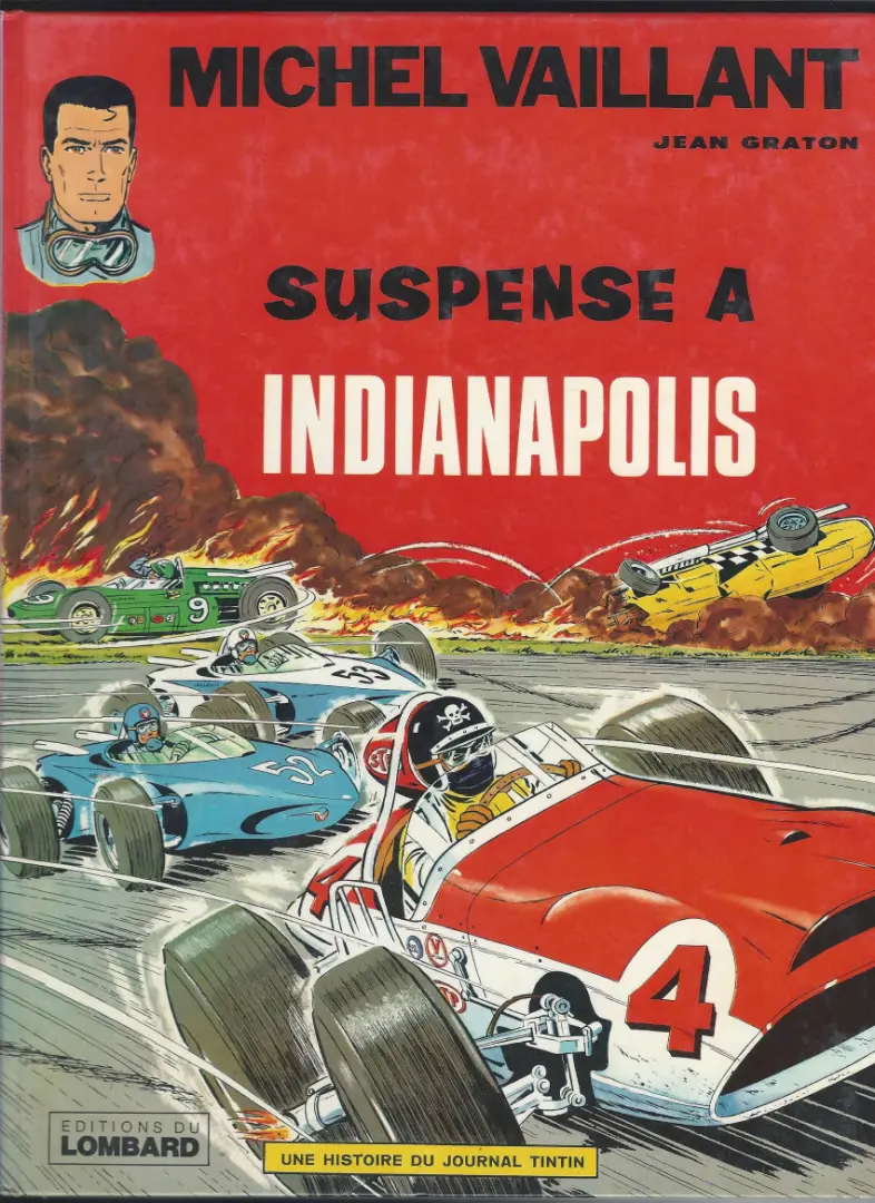 Couverture de l'album Michel Vaillant Tome 11 Suspense à Indianapolis