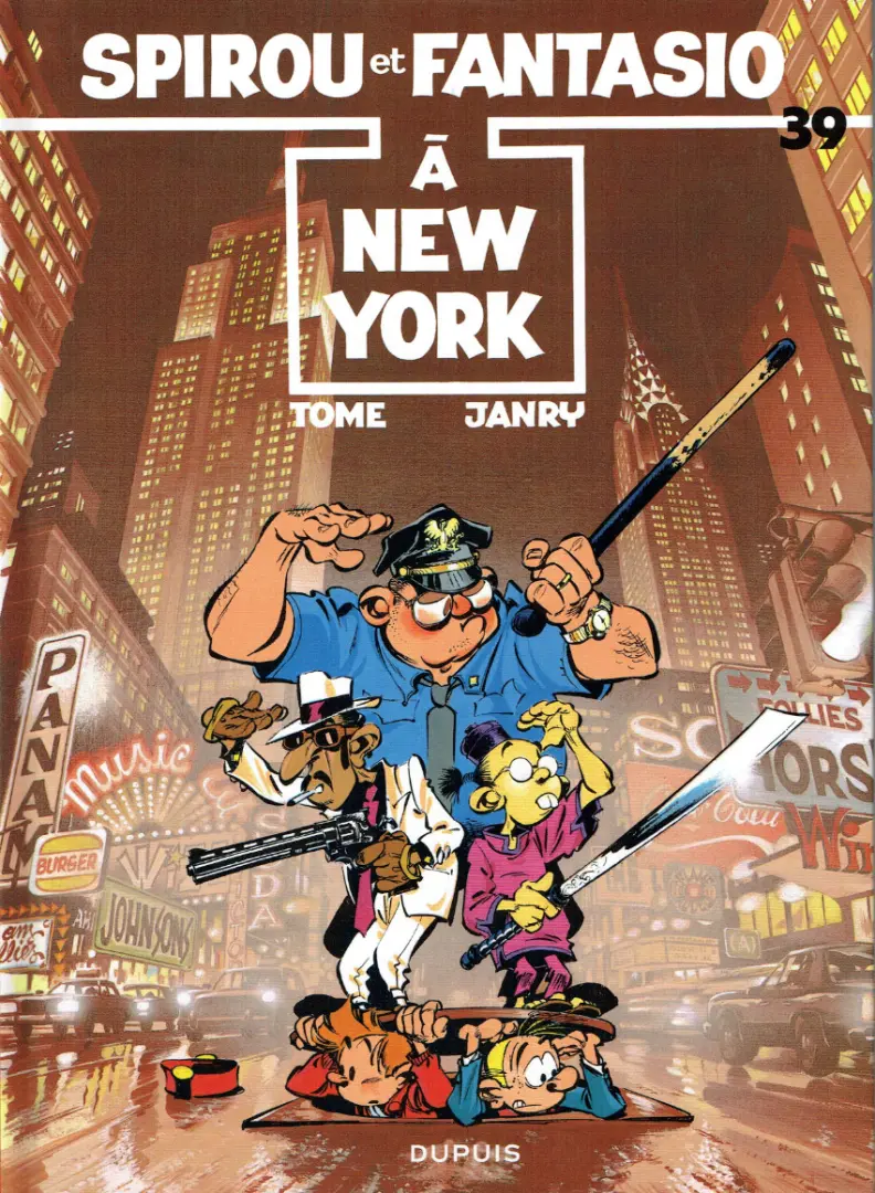 Couverture de l'album Spirou et Fantasio Tome 39 Spirou à New York