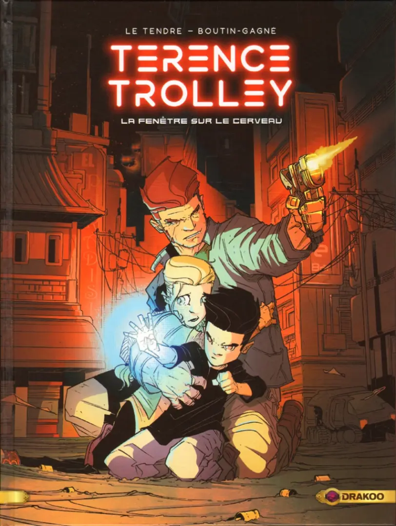 Couverture de l'album Terence Trolley Tome 1 La fenêtre sur le cerveau