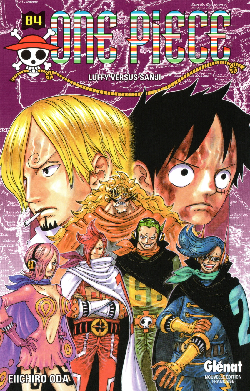 Couverture de l'album One Piece Tome 84 Luffy versus Sanji