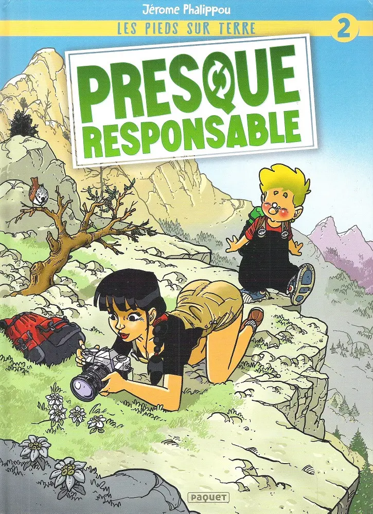 Couverture de l'album Les Pieds sur Terre... Tome 2 Presque responsable