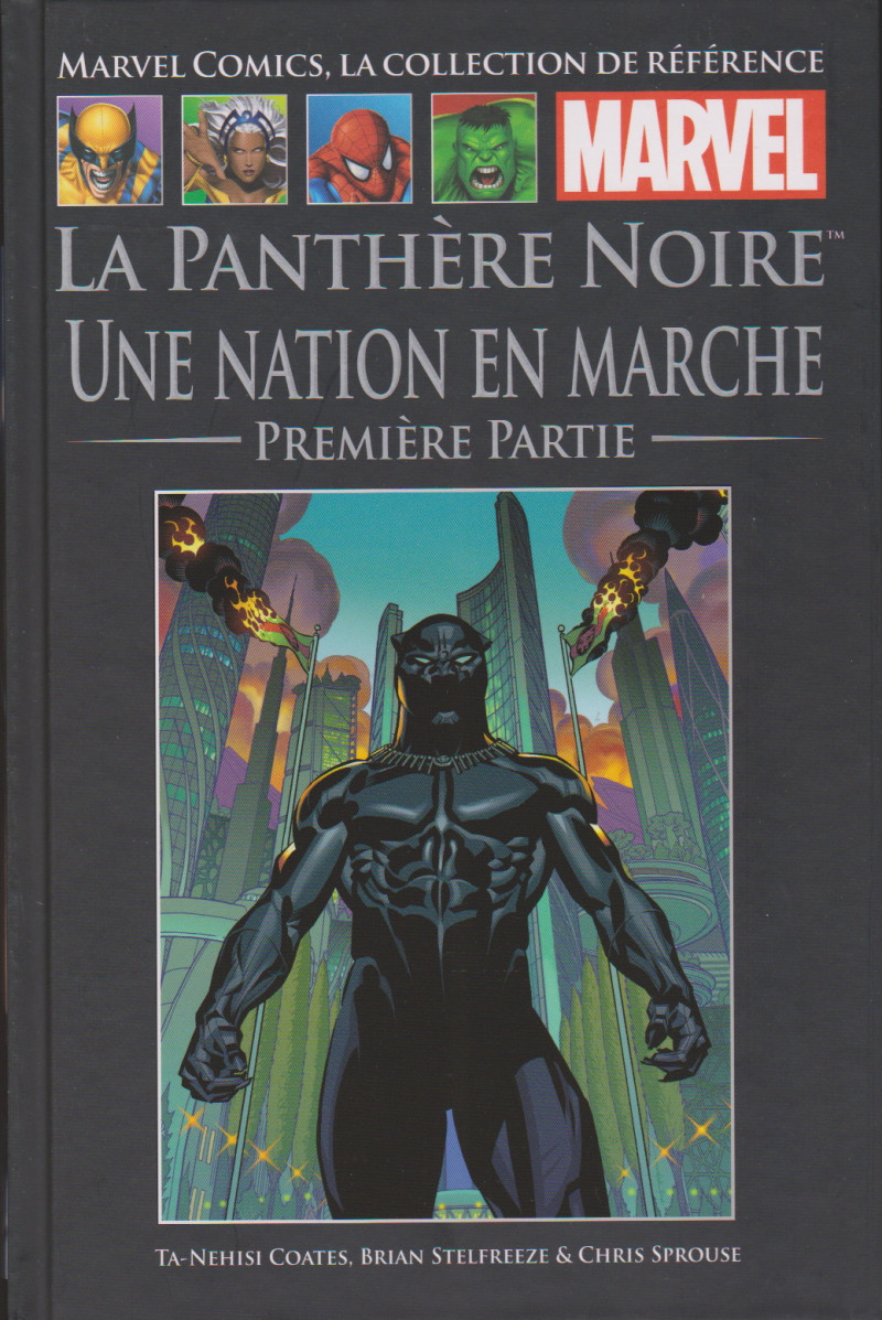 Couverture de l'album Marvel Comics - La collection de référence Tome 169 La Panthère Noire : Une Nation en Marche - Première Partie