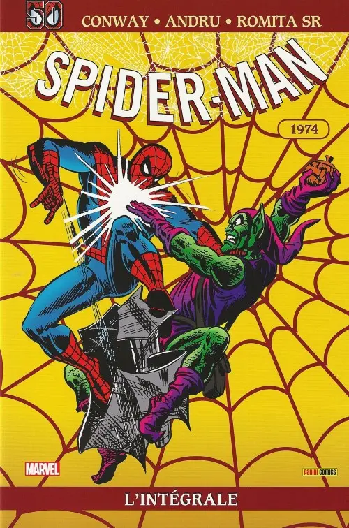 Couverture de l'album Spider-Man - L'Intégrale Tome 12 1974