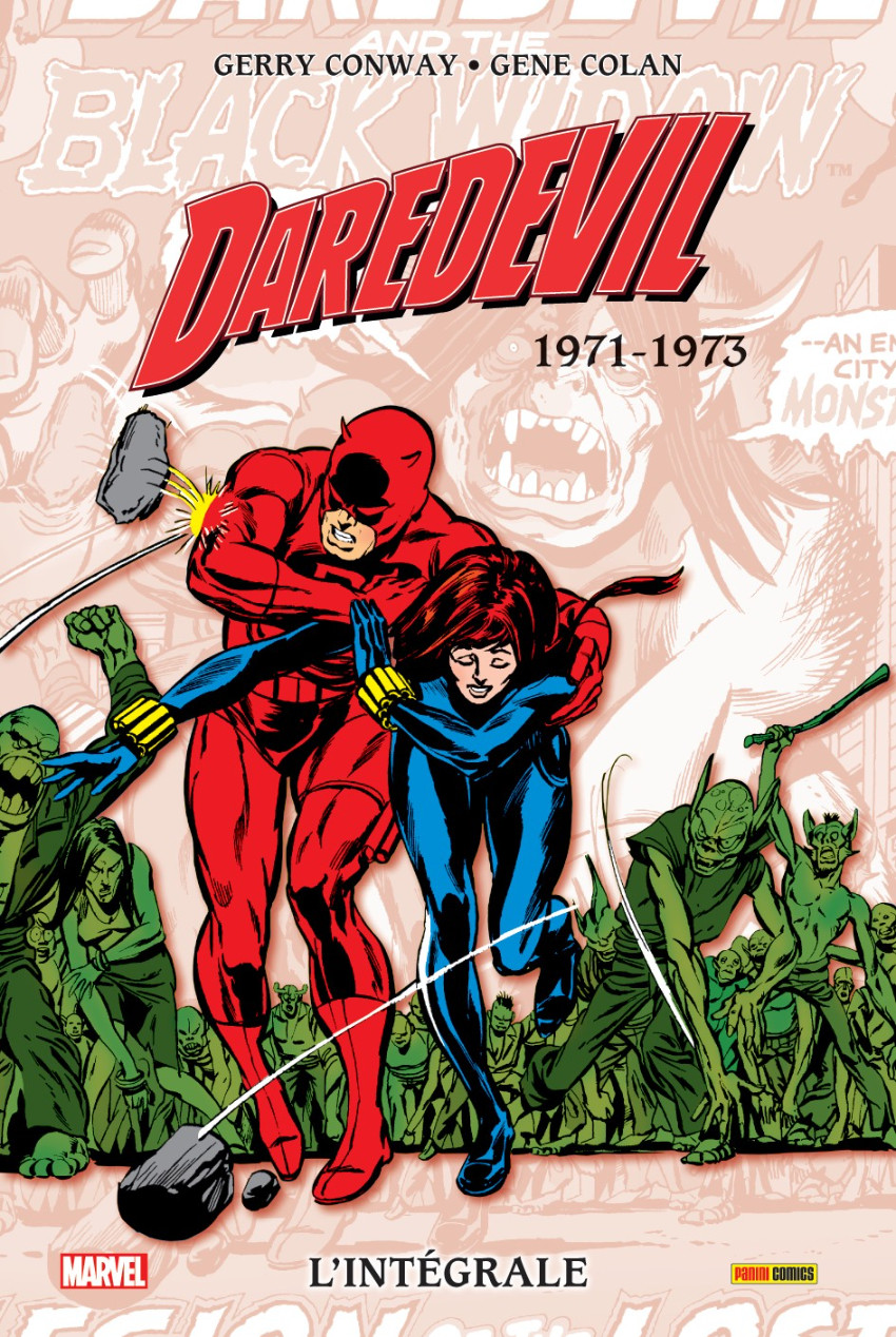 Couverture de l'album Daredevil - L'Intégrale Tome 11 1971-1973