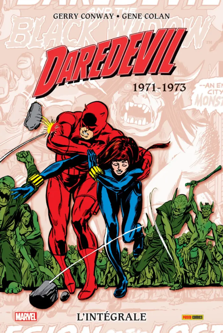 Couverture de l'album Daredevil - L'Intégrale Tome 8 1971-1973