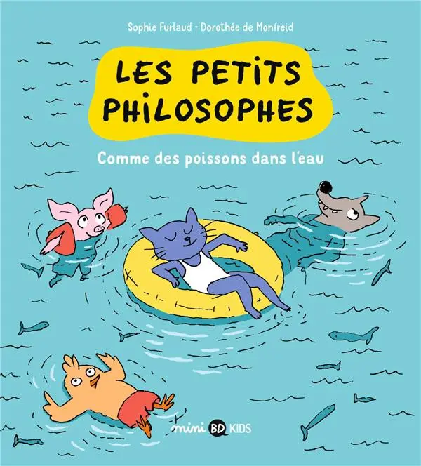 Couverture de l'album Les petits philosophes 3 Comme un poisson dans l'eau