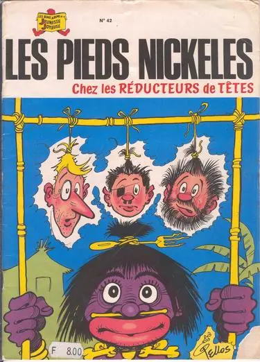 Couverture de l'album Les Pieds Nickelés Tome 42 Les Pieds Nickelés chez les réducteurs de tête