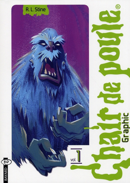 Couverture de l'album Chair de Poule Graphic Vol. 1 L'abominable homme des neiges de Pasadena