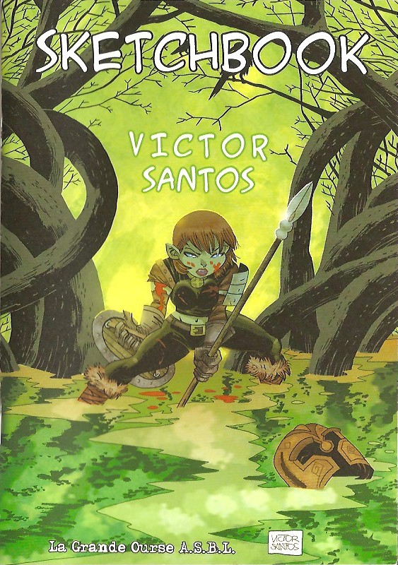 Couverture de l'album Sketchbooks Collection Victor Santos