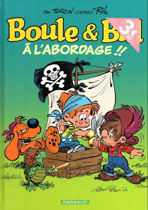 Couverture de l'album Boule & Bill Tome 33 À l'abordage !!