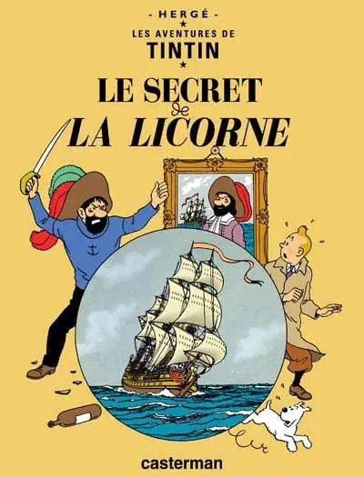 Couverture de l'album Tintin Tome 11 Le Secret de la Licorne