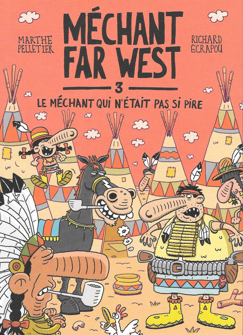 Couverture de l'album Méchant Far West 3 Le méchant qui n'était pas si pire