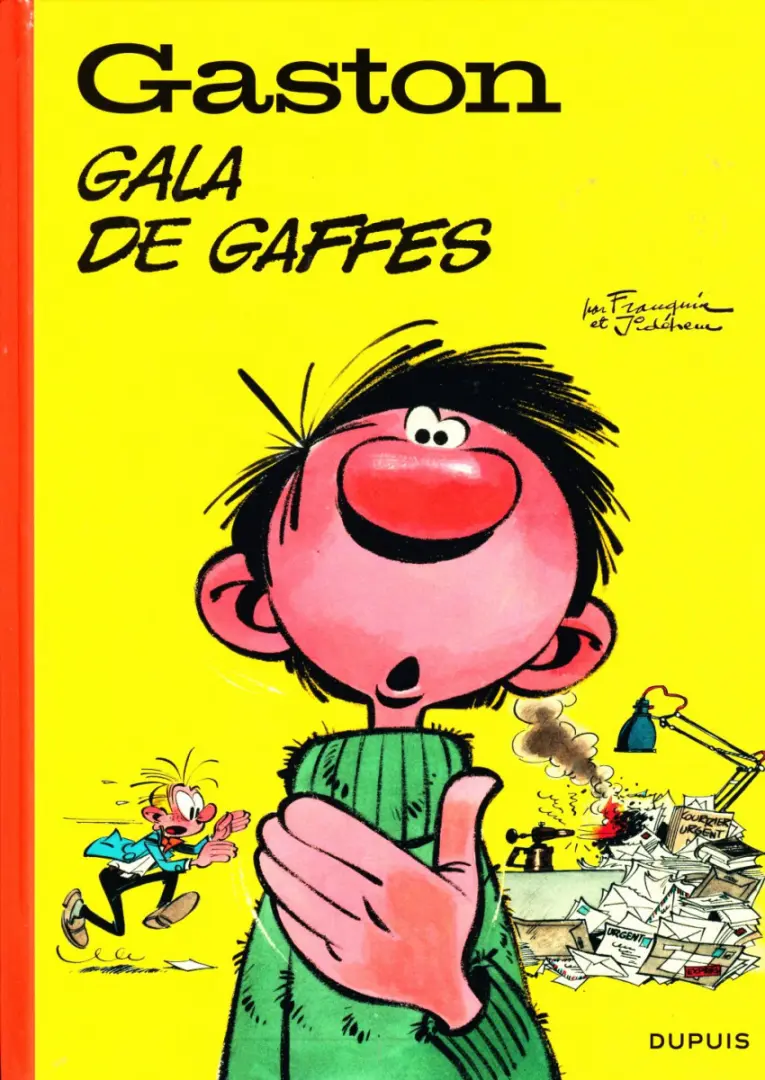 Couverture de l'album Gaston Tome 3 Gala de gaffes