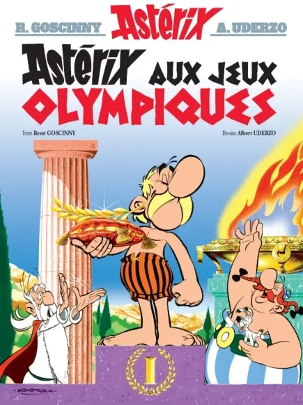Couverture de l'album Astérix Tome 12 Astérix aux jeux olympiques