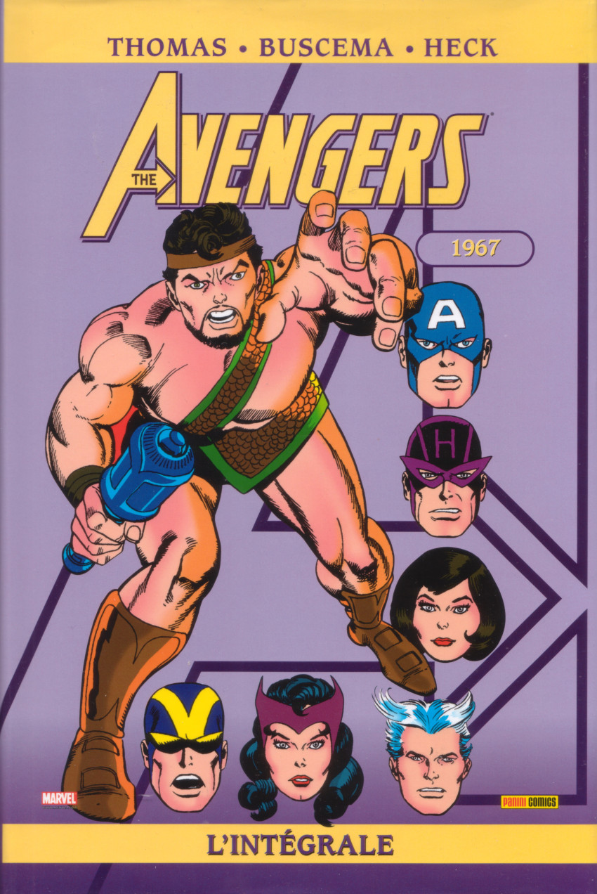 Couverture de l'album The Avengers - L'intégrale Tome 4 1967