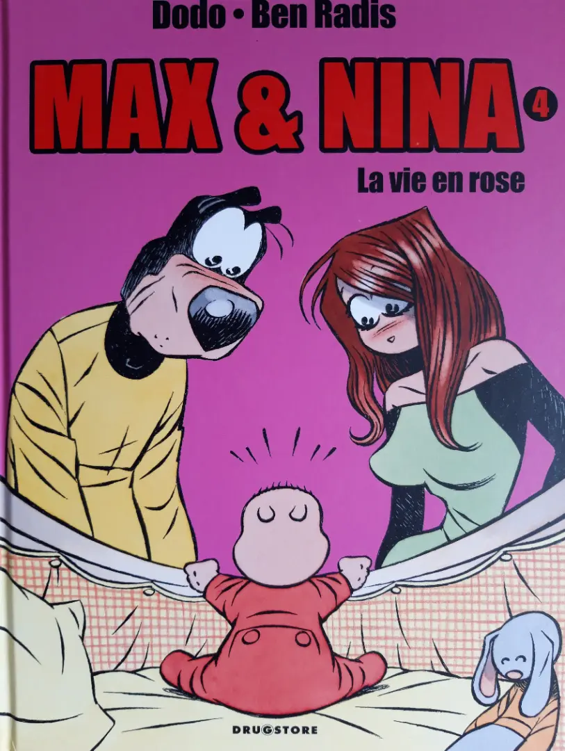 Couverture de l'album Max & Nina Tome 4 La vie en rose