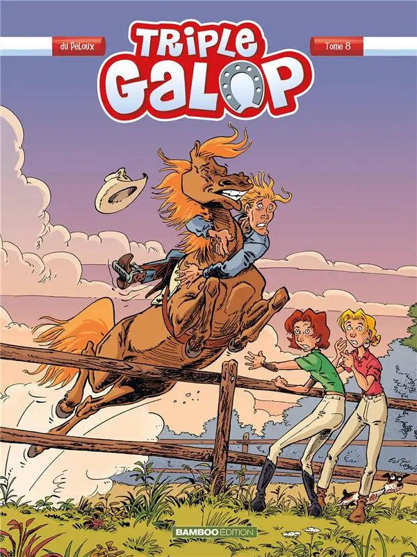 Couverture de l'album Triple galop Tome 8