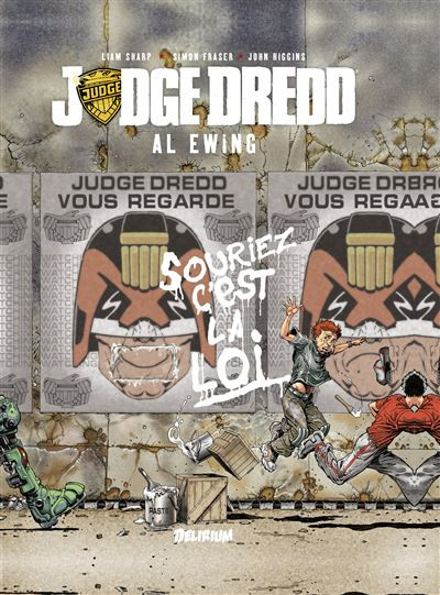 Couverture de l'album Judge Dredd Souriez c'est la loi