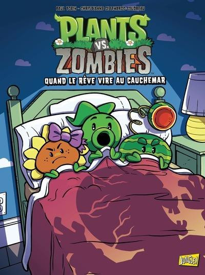 Couverture de l'album Plants vs. zombies Tome 19 Quand le rêve vire au cauchemar
