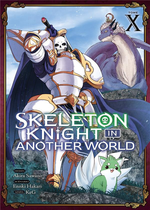 Couverture de l'album Skeleton knight in another world Tome X
