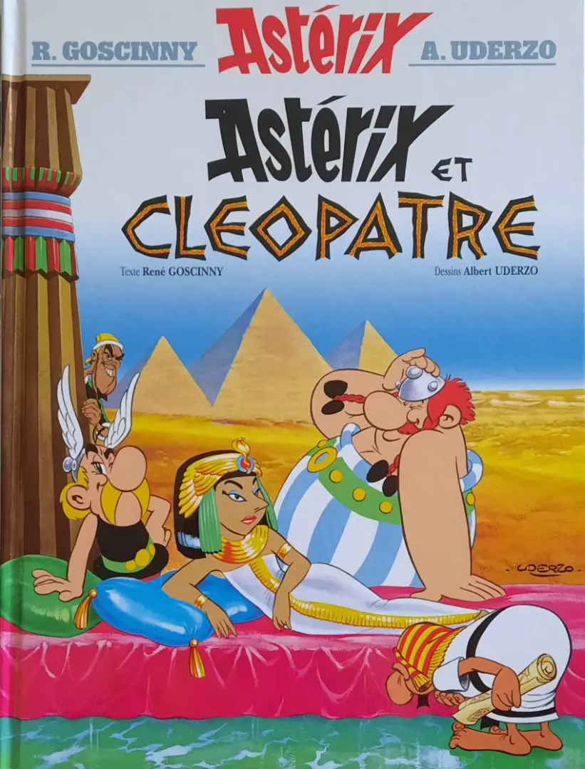Couverture de l'album Astérix Tome 6 Astérix et Cléopatre
