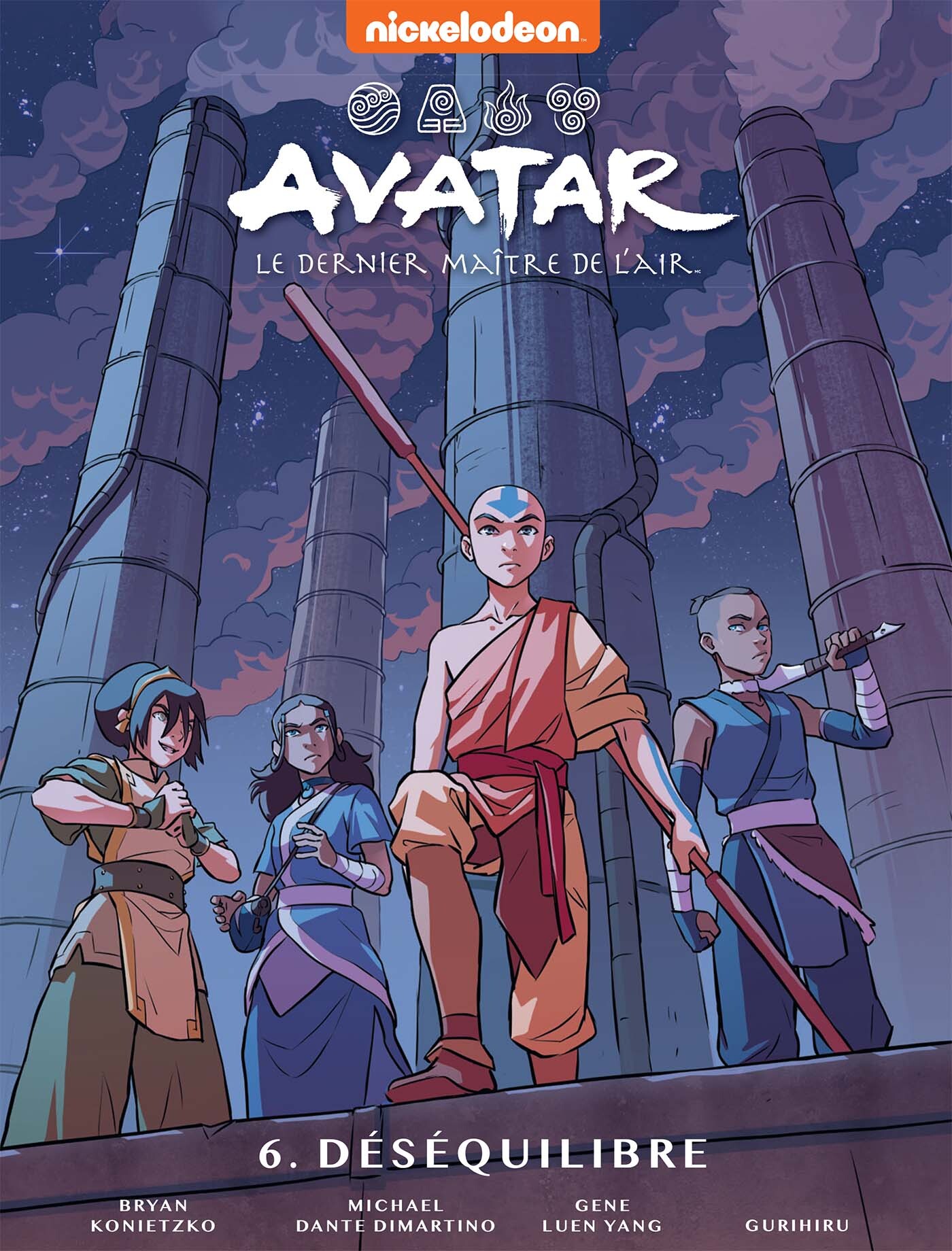 Couverture de l'album Avatar, le dernier maître de l'air 6 Déséquilibre