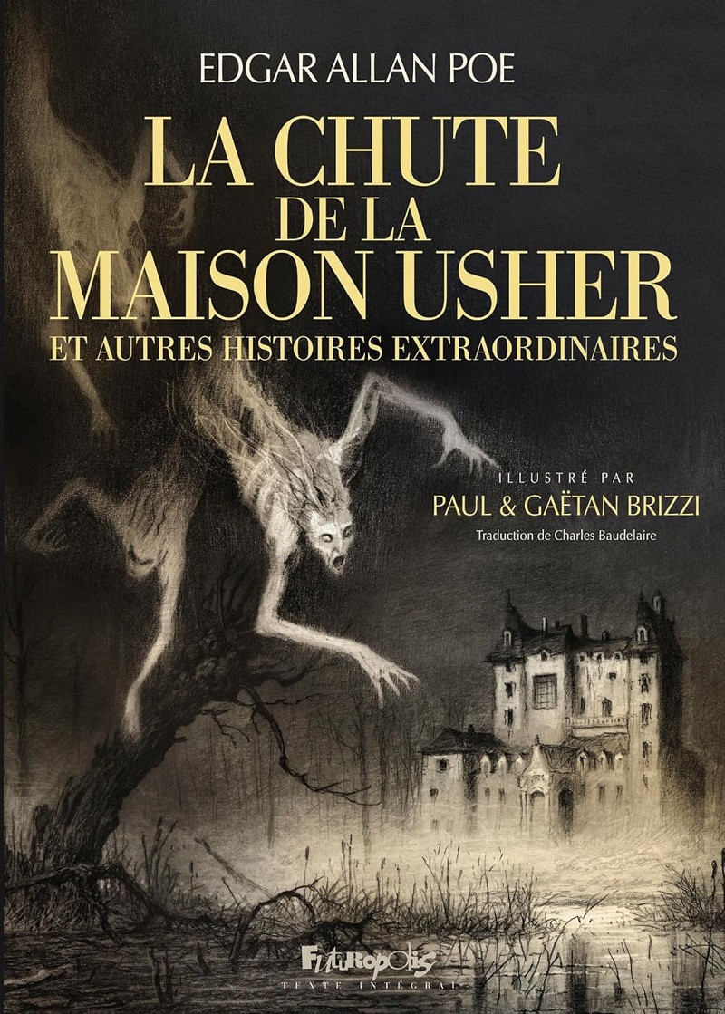 Couverture de l'album La chute de la maison Usher et autres histoires extraordinaires