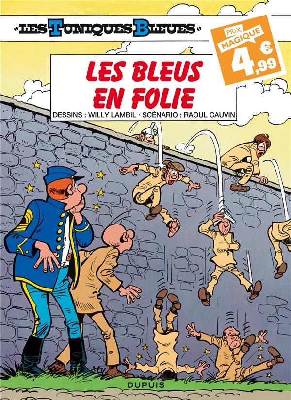 Couverture de l'album Les Tuniques Bleues Tome 32 Les Bleus en folie