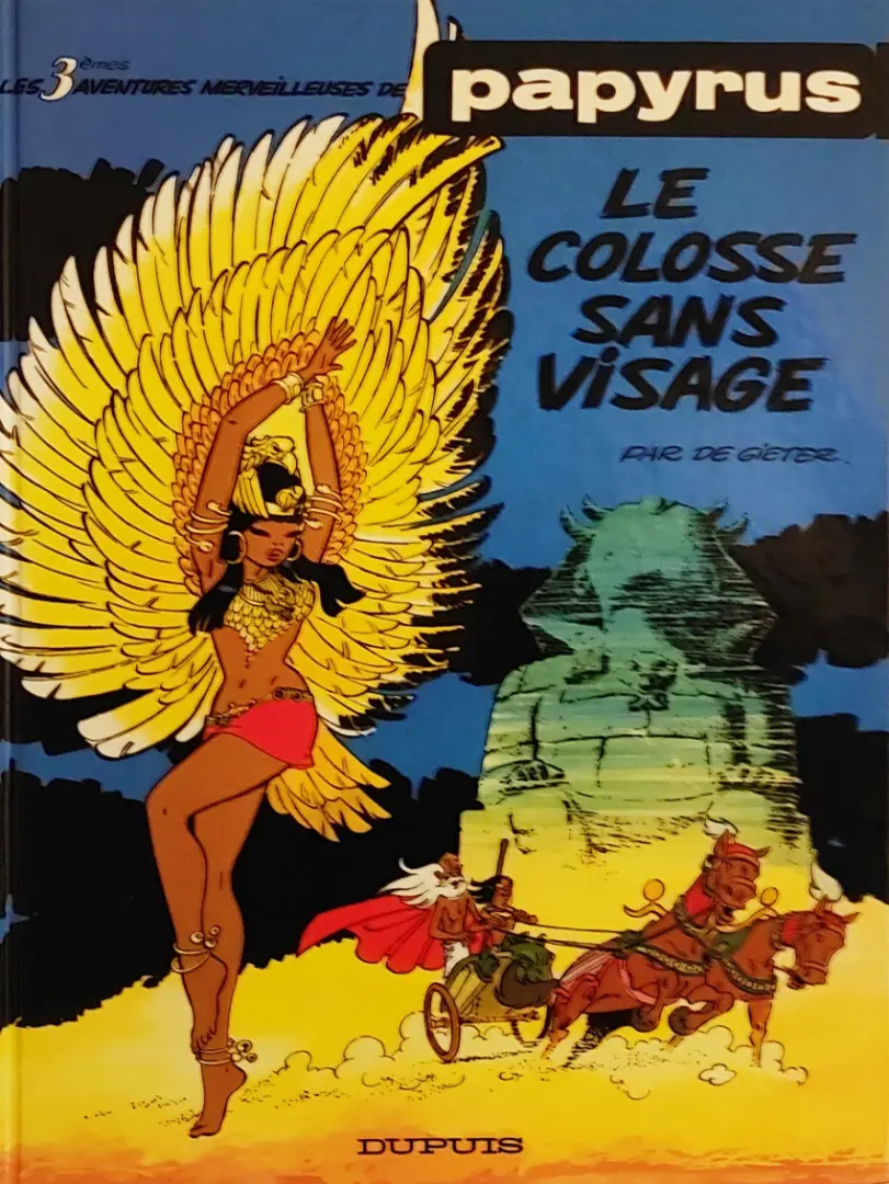 Couverture de l'album Papyrus Tome 3 Le colosse sans visage