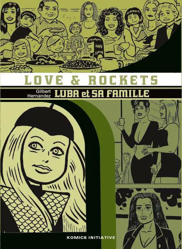 Couverture de l'album Love & Rockets 8 Luba et sa famille