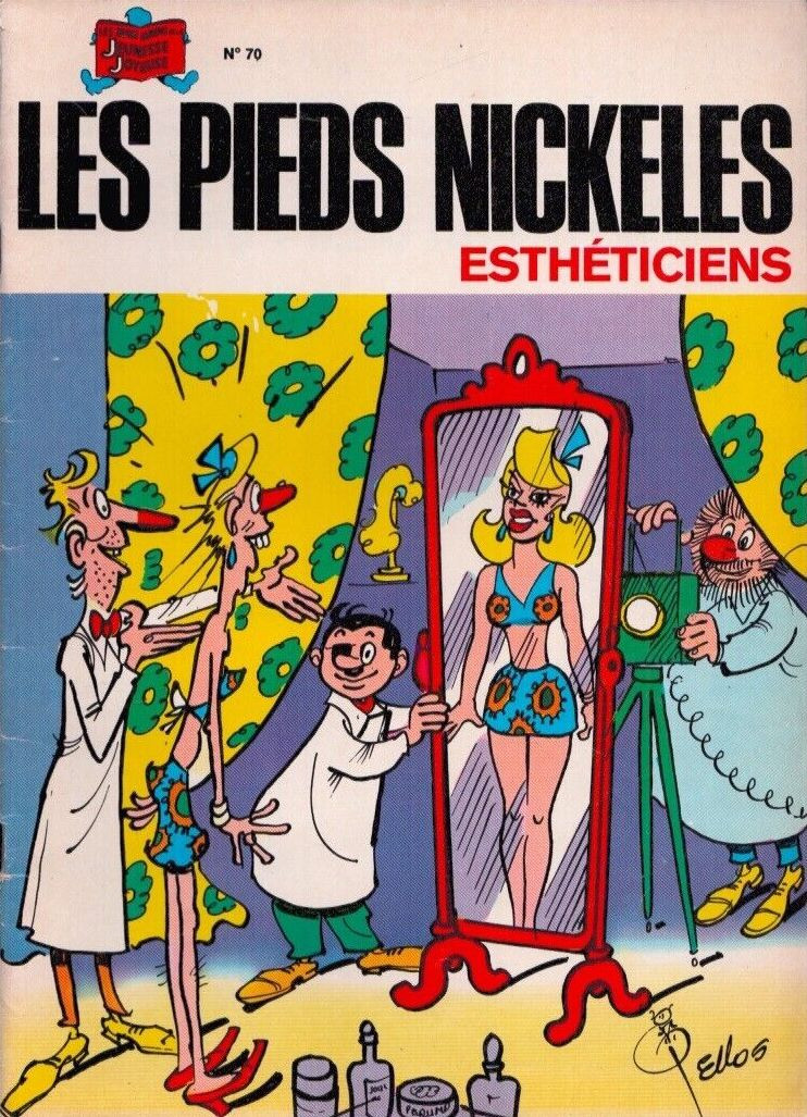 Couverture de l'album Les Pieds Nickelés Tome 70 Les Pieds Nickelés esthéticiens