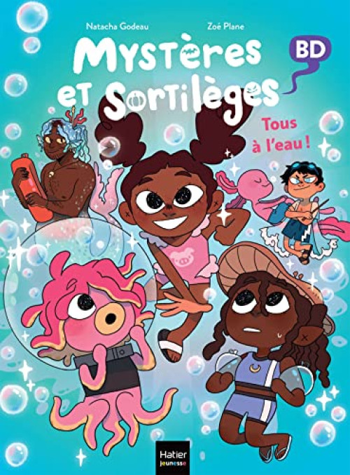 Couverture de l'album Mystères et sortilèges Tome 4 Tous à l'eau !