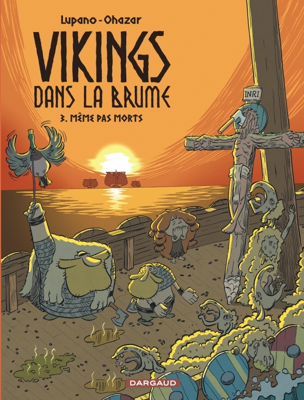 Couverture de l'album Vikings dans la brume 3 Même pas morts