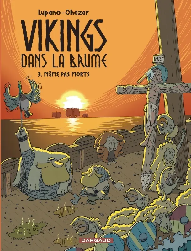 Couverture de l'album Vikings dans la brume 3 Même pas morts